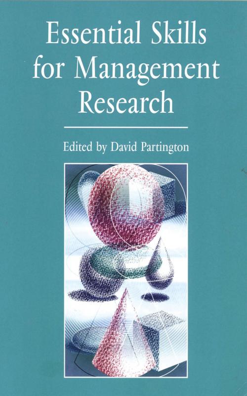 Cover of the book Essential Skills for Management Research by , SAGE Publications