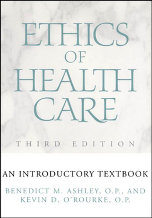 Cover of the book Ethics of Health Care by Benedict M. Ashley, Kevin D. O'Rourke, Georgetown University Press