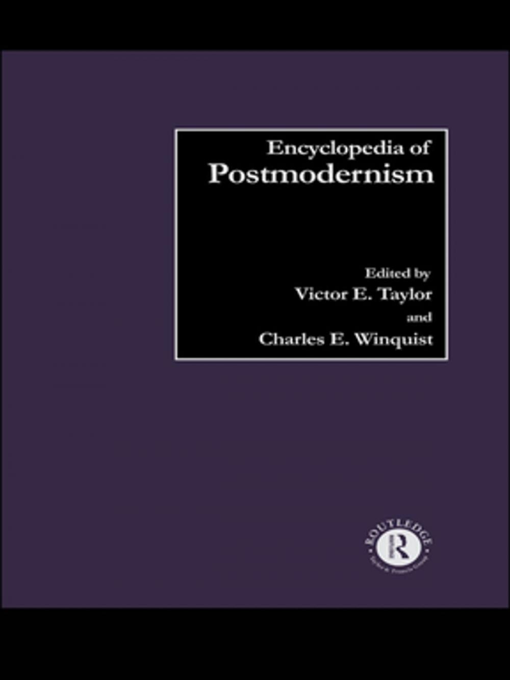Big bigCover of Encyclopedia of Postmodernism