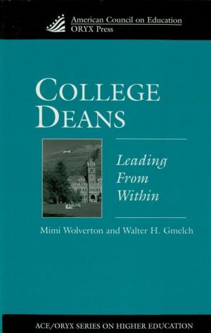 Cover of the book College Deans by Duane Tudahl