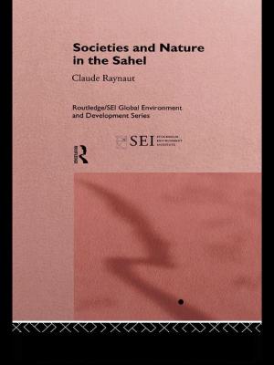 Book cover of Societies and Nature in the Sahel