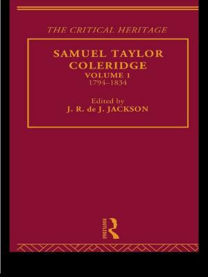 Cover of the book Samuel Taylor Coleridge by Jenifer Smith, Simon Wrigley