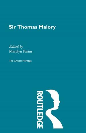 Cover of the book Sir Thomas Malory by Edith Wharton, Charles Du Bos