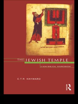 Cover of the book The Jewish Temple by Jean Hillier, Jonathan Metzger