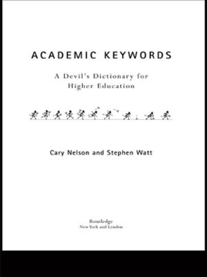 Book cover of Academic Keywords