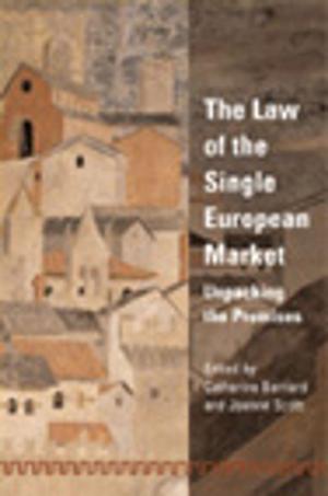 Cover of the book The Law of the Single European Market by John Masters