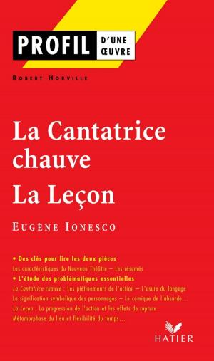 Cover of Profil - Ionesco (Eugène) : La Cantatrice chauve - La Leçon