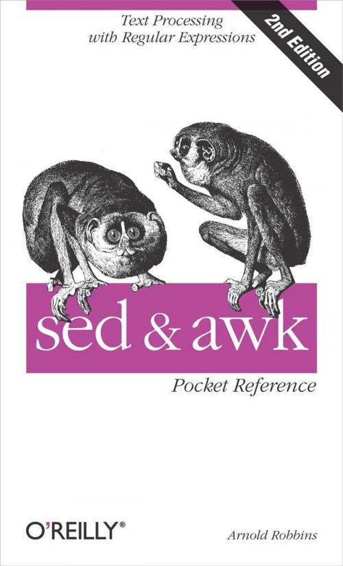 Cover of the book sed and awk Pocket Reference by Arnold Robbins, O'Reilly Media