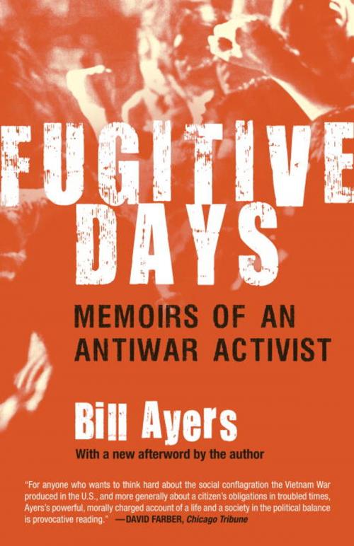 Cover of the book Fugitive Days by Bill Ayers, Beacon Press