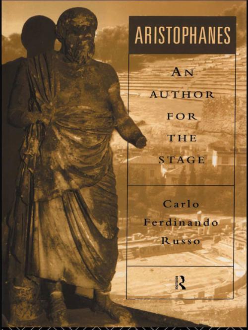 Cover of the book Aristophanes by Carlo Ferdinando Russo, Taylor and Francis