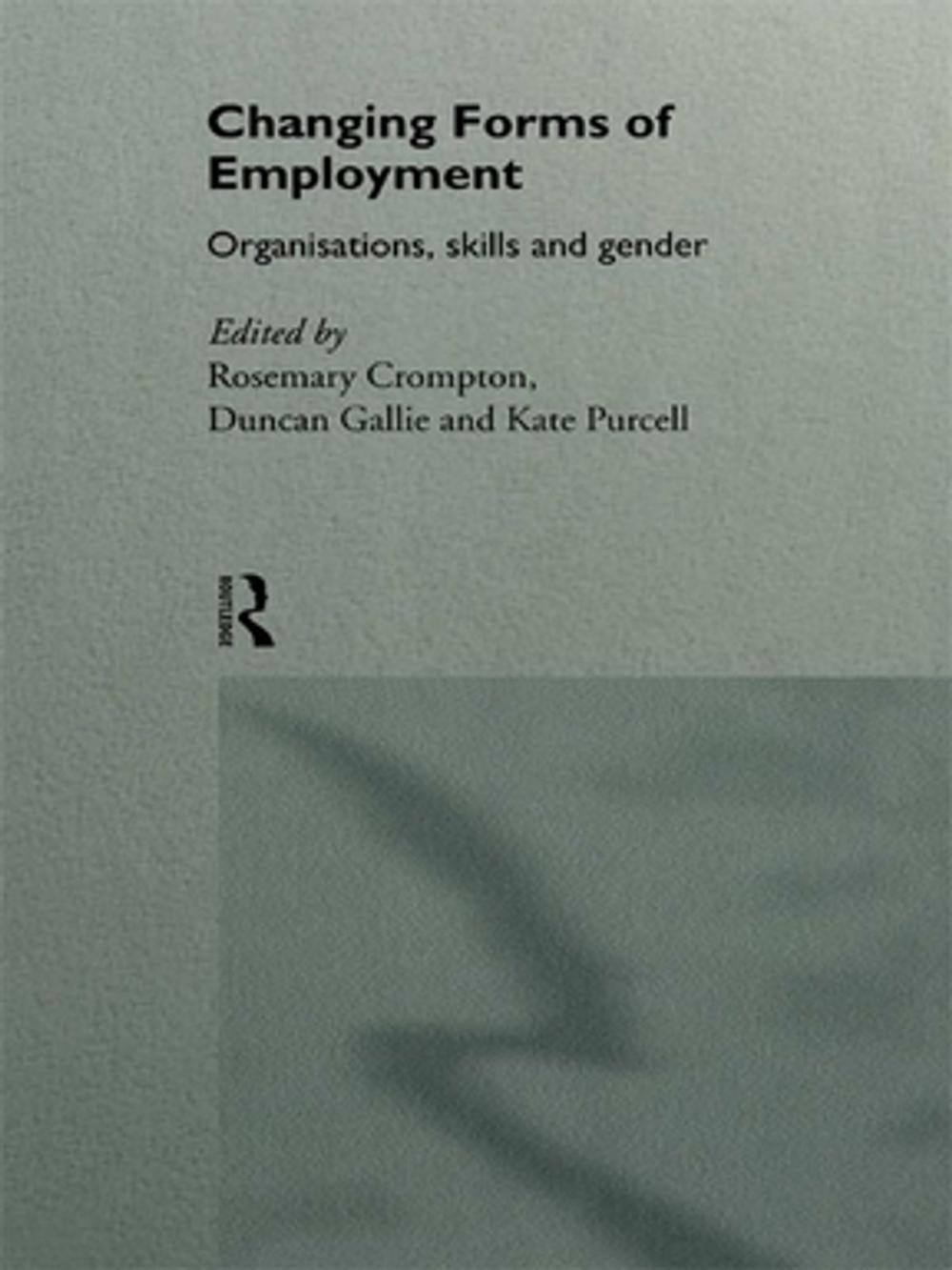 Big bigCover of Changing Forms of Employment