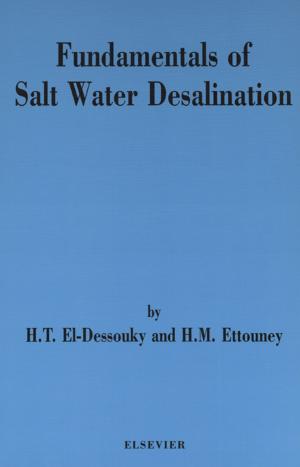 Cover of the book Fundamentals of Salt Water Desalination by Zhenya Liu
