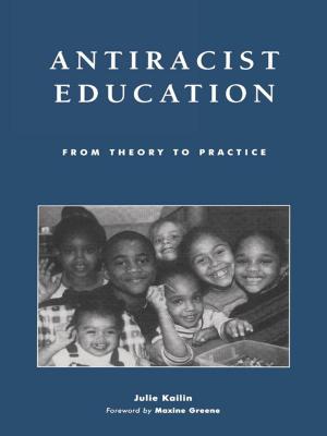 Book cover of Antiracist Education