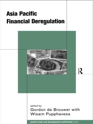 Cover of the book Asia-Pacific Financial Deregulation by R. Craig Wood, David C. Thompson, Faith E. Crampton