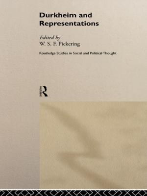 Cover of the book Durkheim and Representations by Menachem Mautner