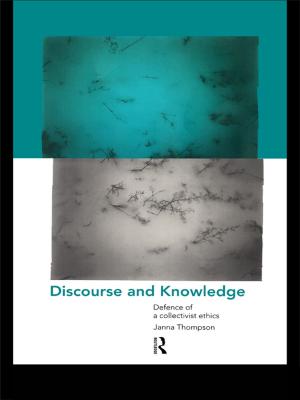 Cover of the book Discourse and Knowledge by Claudia Ross, Pei-Chia Chen, Baozhang He, Meng Yeh
