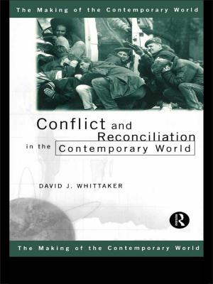 Book cover of Conflict and Reconciliation in the Contemporary World