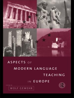 Cover of the book Aspects of Modern Language Teaching in Europe by Anna Craft