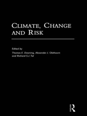 Cover of the book Climate, Change and Risk by Pedro Gomis-Porqueras