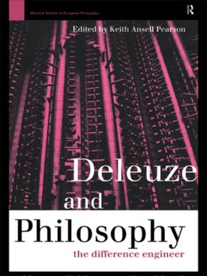 Cover of the book Deleuze and Philosophy by Jacob Burckhardt