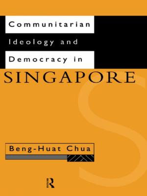 Book cover of Communitarian Ideology and Democracy in Singapore