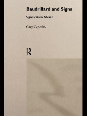 Cover of the book Baudrillard and Signs by Colin Richards