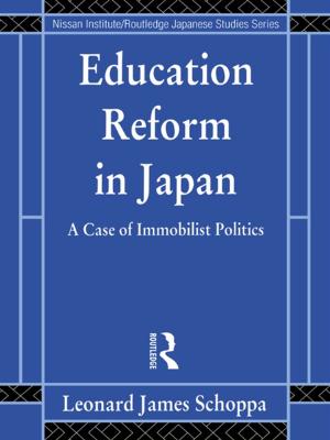 Cover of the book Education Reform in Japan by 