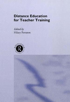 bigCover of the book Distance Education for Teacher Training by 