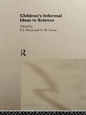 Cover of the book Children's Informal Ideas in Science by Mark Garnett, Simon Mabon, Robert Smith