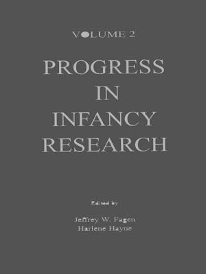 Cover of the book Progress in infancy Research by 