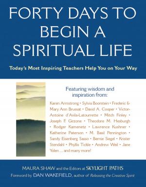Cover of the book Forty Days to Begin a Spiritual Life by Pastor Don Mackenzie, Rabbi Ted Falcon, Sheikh Jamal Rahman