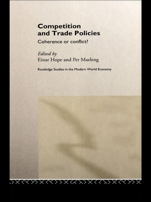 Cover of the book Competition and Trade Policies by , Taylor and Francis