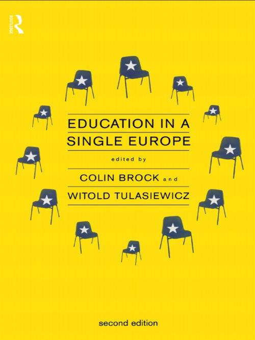 Cover of the book Education in a Single Europe by , Taylor and Francis