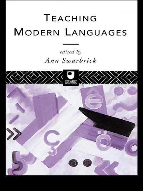 Cover of the book Teaching Modern Languages by , Taylor and Francis