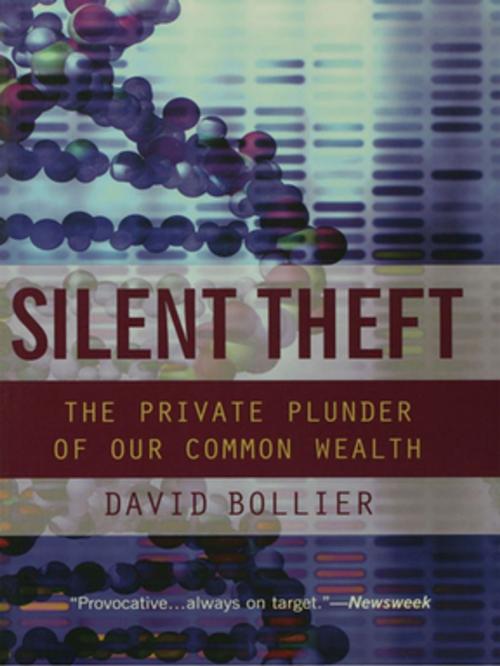 Cover of the book Silent Theft by David Bollier, Taylor and Francis