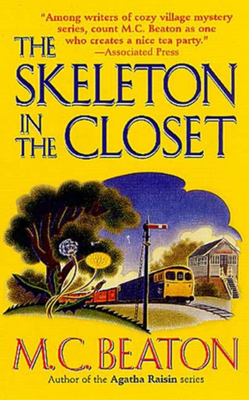 Cover of the book The Skeleton in the Closet by M. C. Beaton, St. Martin's Press