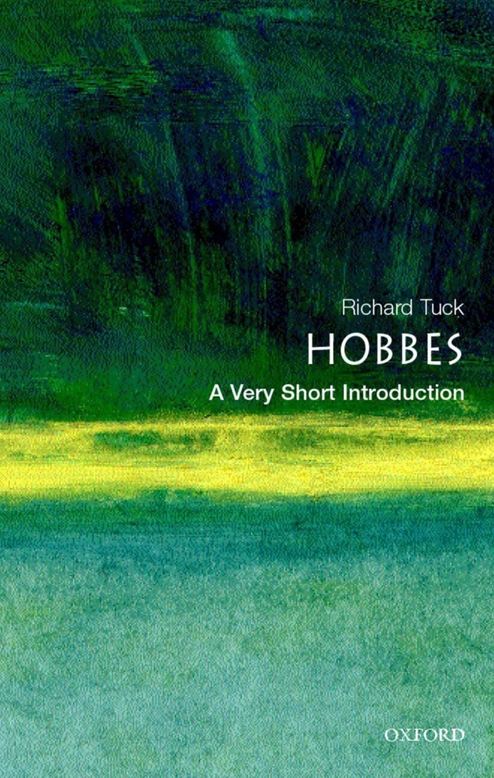 Big bigCover of Hobbes: A Very Short Introduction
