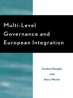 Cover of the book Multi-Level Governance and European Integration by Deke Sharon
