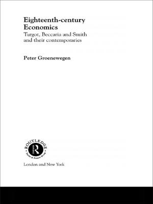 Cover of the book Eighteenth Century Economics by John D. Jump