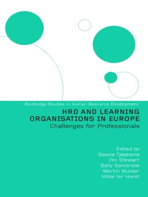 Cover of the book HRD and Learning Organisations in Europe by 