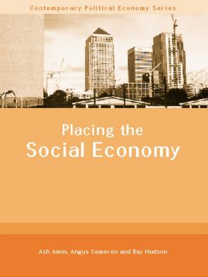 Cover of the book Placing the Social Economy by Peter Davies