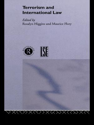 Cover of the book Terrorism and International Law by Alvin Cheng-Hin Lim