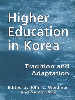 Book cover of Higher Education in Korea