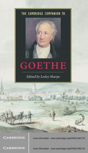 Cover of the book The Cambridge Companion to Goethe by Bridget Coggins
