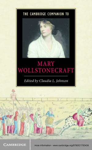Cover of the book The Cambridge Companion to Mary Wollstonecraft by Elizabeth Malcolm, Dianne Hall