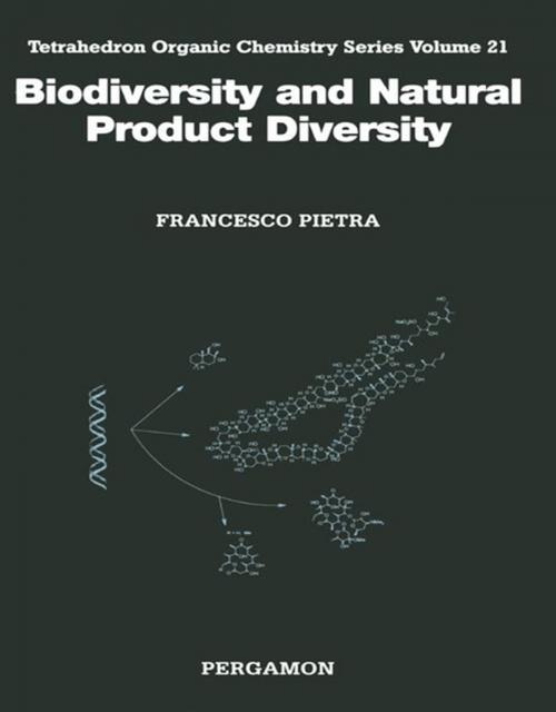 Cover of the book Biodiversity and Natural Product Diversity by F Pietra, Elsevier Science
