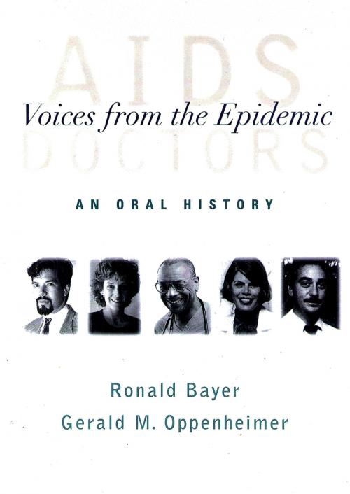Cover of the book AIDS Doctors by Ronald Bayer, Gerald M. Oppenheimer, Oxford University Press