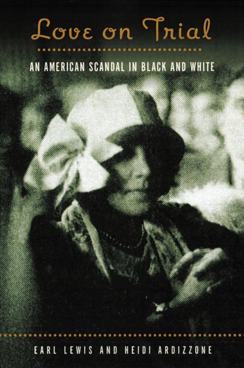 Cover of the book Love on Trial: An American Scandal in Black and White by Heidi Ardizzone, Ph.D., Earl Lewis, Ph.D., W. W. Norton & Company