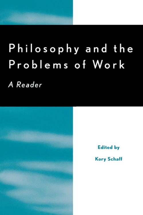 Cover of the book Philosophy and the Problems of Work by , Rowman & Littlefield Publishers