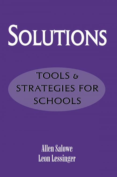 Cover of the book Solutions by Allen Salowe, Leon Lessinger, R&L Education